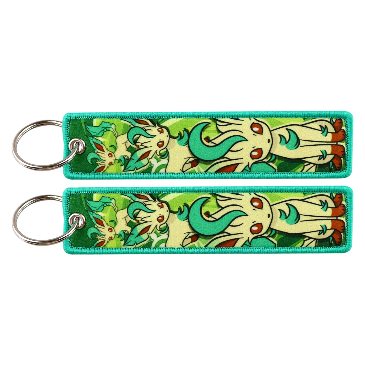 Charming Anime Cute Cartoon Embroidered Keychain | Stylish Key Holder & Accessory Gift