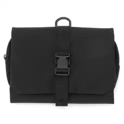 Portable Multifunctional Travel Toiletry and Cosmetic Organizer Bag (Black)