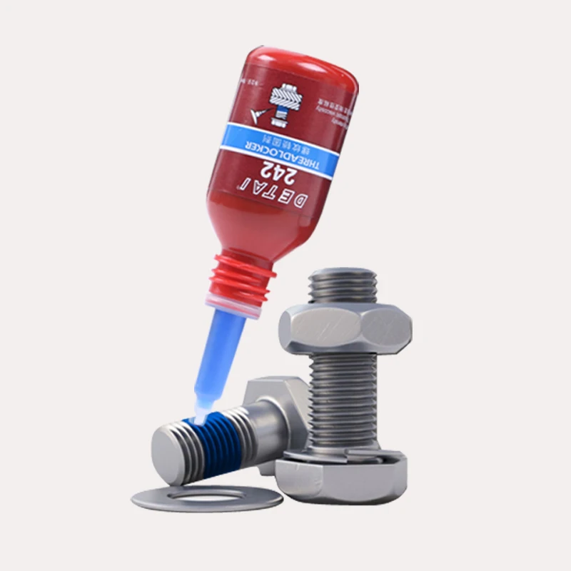 1 Pz 10Ml Threadlocker Loctite 242 Colla Vite Anaerobica Blocco Filettatura Sigillante Sigillante Sigillante Filo Adesivo Anti-Corrosione Anti-Pressio