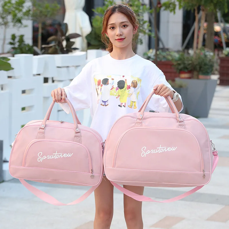 

Storage Bag Nylon Waterproof Sports Gym Outdoors Travel Fitness Yoga Luggage High-capacity Durable Women Men Shoulder Handbag