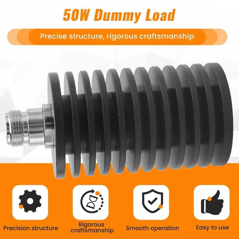 AEE7-50W Dummy Load N Female Socket DC - 3Ghz 50 Ohm RF Coaxial Termination