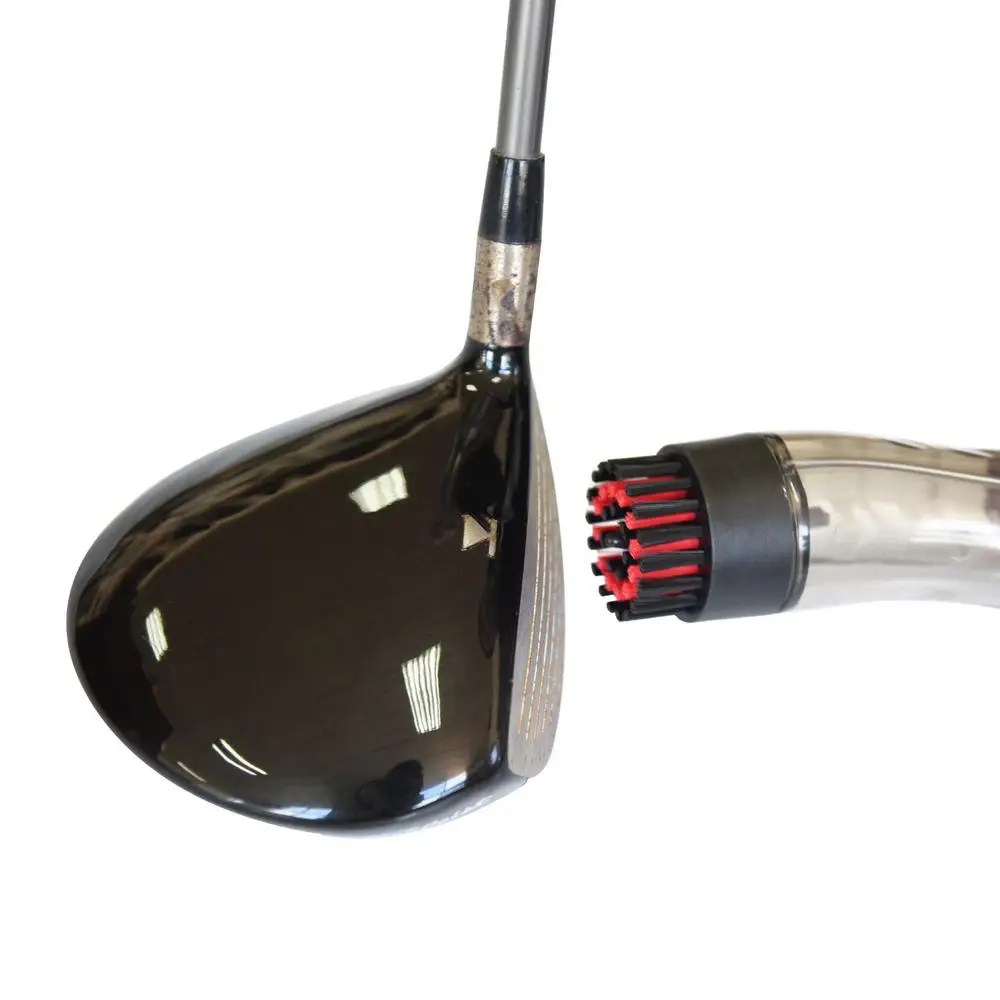 Golf Club Brush Retractable Golf Brush Golf Ball Cleaner Golf Club Groove Cleaner Clear Golf Cleaning Brush For Parents
