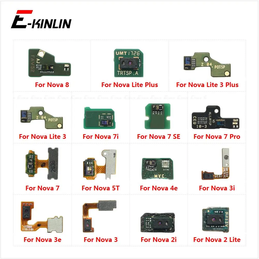 

Light Proximity Sensor Distance Sensing Connector Flex Cable For Huawei Nova 2i 2 Lite 3 Plus 3e 3i 4e 5T 7 Pro SE 7i 8 Parts