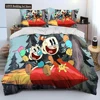 Cuphead And Mugman,Game Gamer Comforter Bedding Set,Duvet Cover Bed Set Quilt Cover Pillowcase,King Queen Size Bedding Set Boys 1