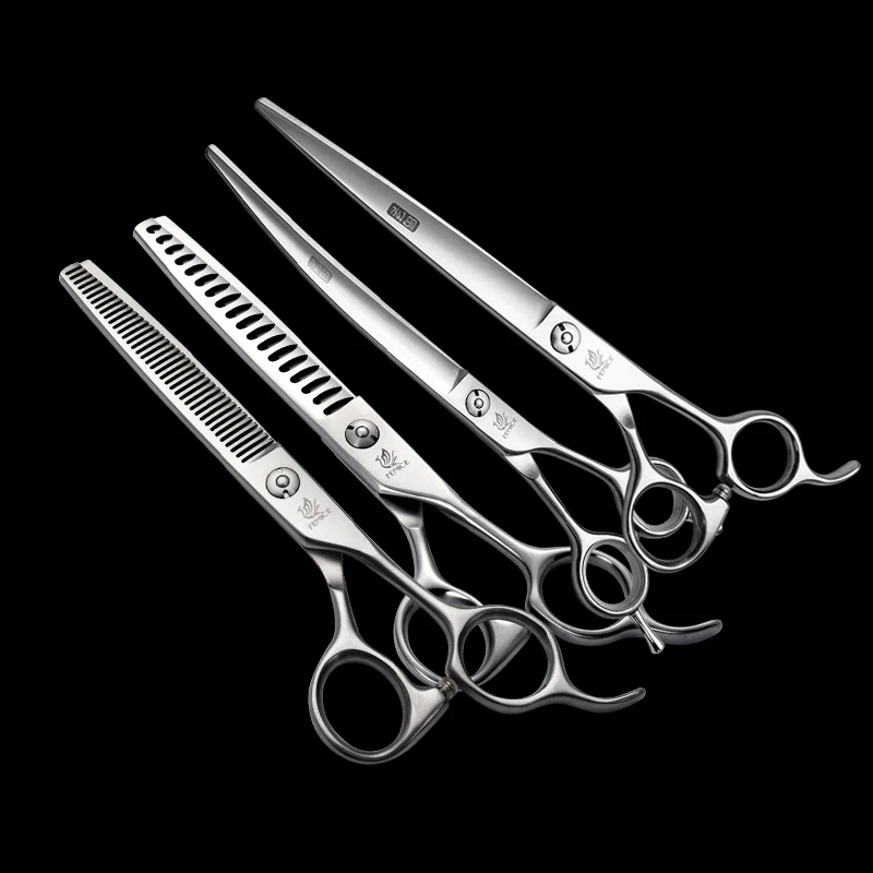Dog Grooming Scissors 7.0 7.5 8.0 inch Professional For Dog Straight