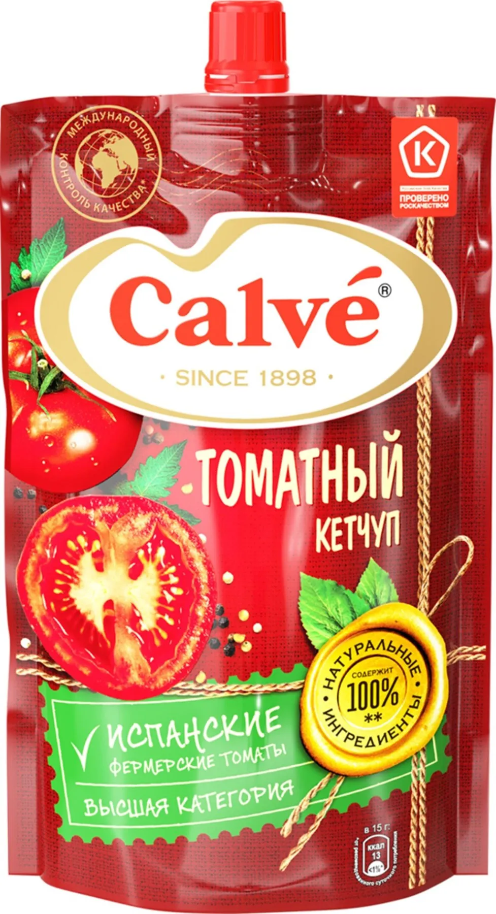Кетчуп CALVE Томатный 350г |