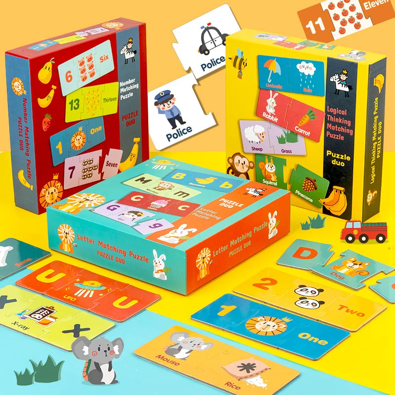 

Five Advanced Children'S Paper Puzzle Puzzle Pieces For Early Childhood Education, Enlightenment, Puzzle Education, Hands-On Abi