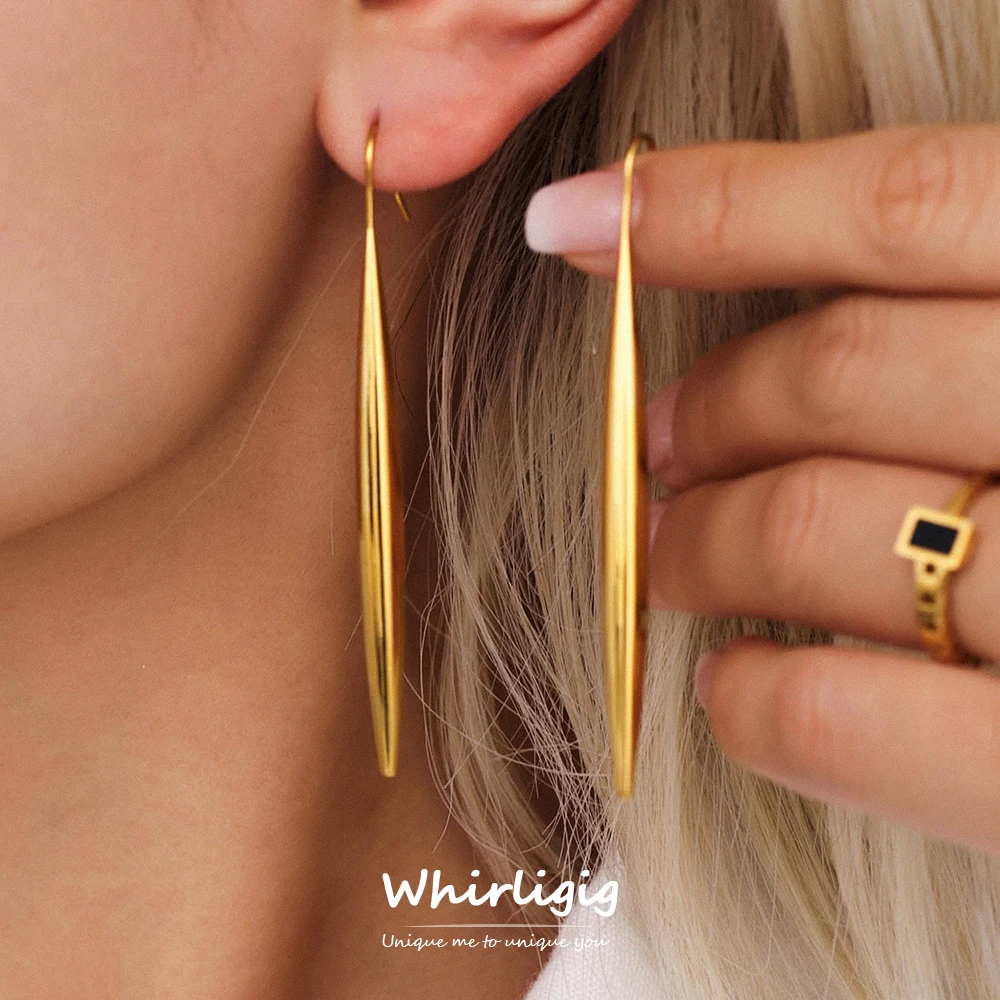 Cross-border Stainless Steel Non-fading Light Luxury Design Ear Studs