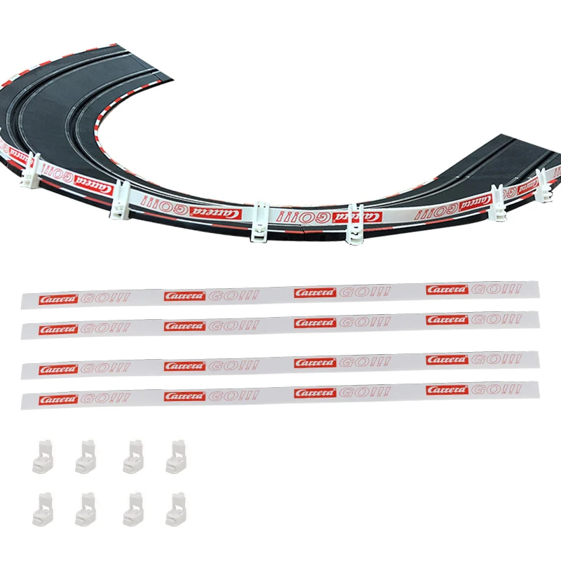 Carrera Go Guard Rails Set 1 43 Scale Slot Car Guardrail E Clip