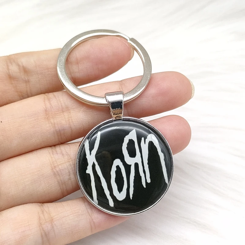 Stylish Alloy Keychain Music Bag Pendant Fan Accessory Wholesale