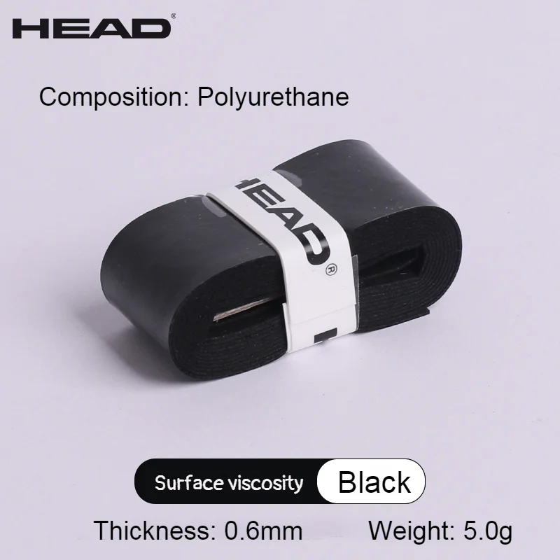 12pcs HEAD Tennis Racket Overgrip Badminton Racket Sweatband Adhesive PU Smooth Fishing Rod Handle Wrapped Grip Tennis Overgrip