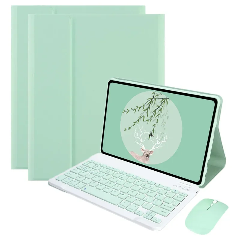 Capa de Teclado para Lenovo Tablet Lenovo Tab K10 Pro Capa Lte Russo Espanhol Teclado 10.6 Tb223fc Tb226xc