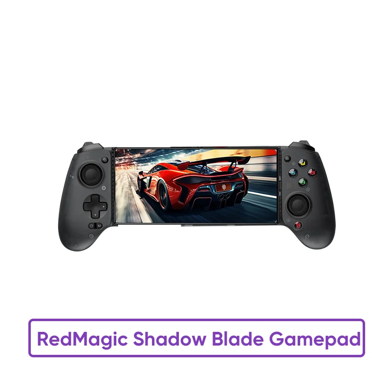 スマホアクセサリー REDMAGIC SHADOW BLADE  GAME PAD New Redmagic Shadow Blade Gamepad 2 Black Textured Soft