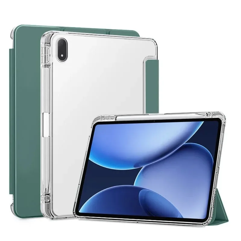 Magnetic Folding Tablet Stand Cover with Pencil Holder