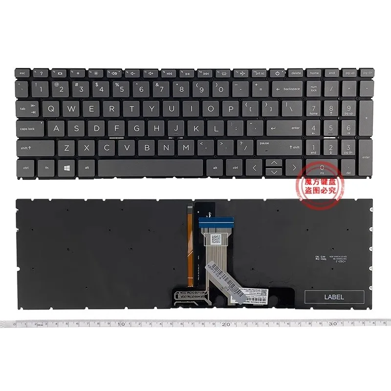 Replacement Keyboard For HP 17-E028ca, 17-E033ca, 17-E038ca, 17-E048ca, 17-E053ca, 17-E054ca Laptops - New