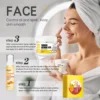 AILKE Natural Turmeric Skin Care Range, Lightening, Cleaning Skin, Moisturizes, Remove Acne and Pimples, Refining Pores 4