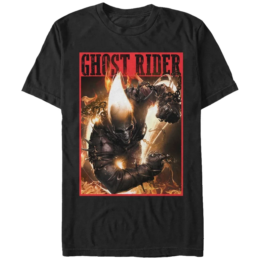 T-Shirt On Fire Ghost Rider