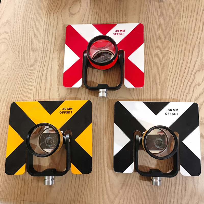 

Single Wide Tilting Prism for Total Station Surveying