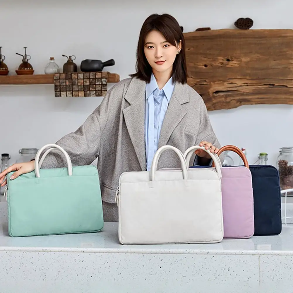 

Laptop Bag Convenient Soft Lining Anti-scratch Lightweight Notebook Computer Bag Computer Accessories
