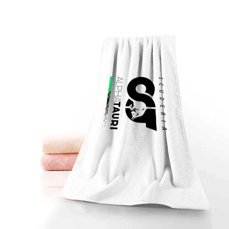 Scuderia Alpha Tauri Towel Printed Cotton Face/Bath Towels Microfiber Fabric For Kids Men Women Shower Towels 70X140cm