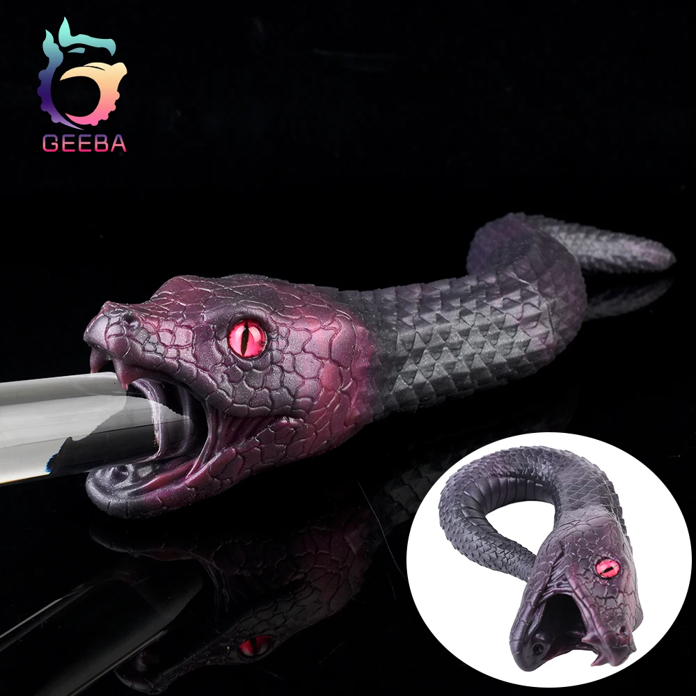 GEEBA Length 42.5cm Fantasy Snake Male Masturbator One Channel