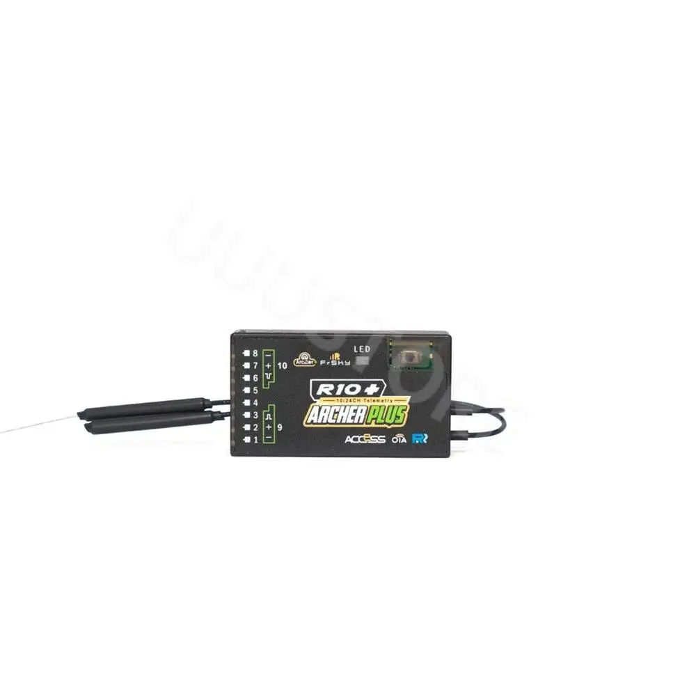 

FrSky ARCHER PLUS R10+ 2.4GHz ACCESS ACCST D16 Mode RC Receiver With OTA Function for FrSky TARANIS X9D/X9D Plus/X9E/X-Lite/Q X7