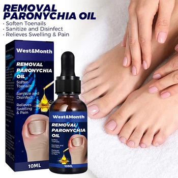Fungal Nail Treatment Oil Foot Repair Essence Toe Nail Fungus Removal Gel Anti Infection Cream Fungal Nail Removal 10ML