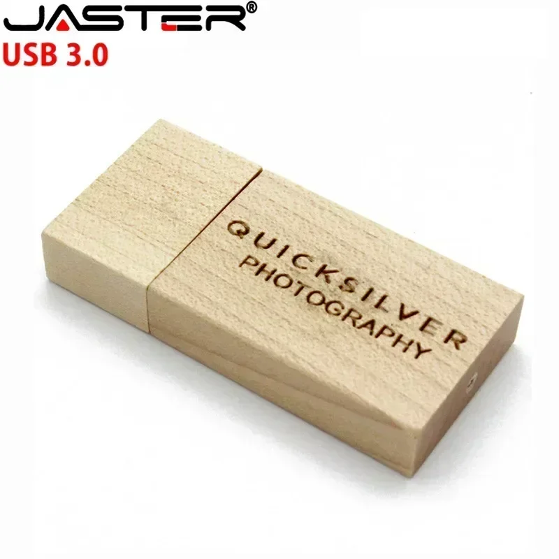 USB 3.0 Wooden Flash Drive Pendrive Memory Stick 4GB 8GB 16GB 32GB 64GB U Disk Wedding Gift JASTER usb flash drive flash drive