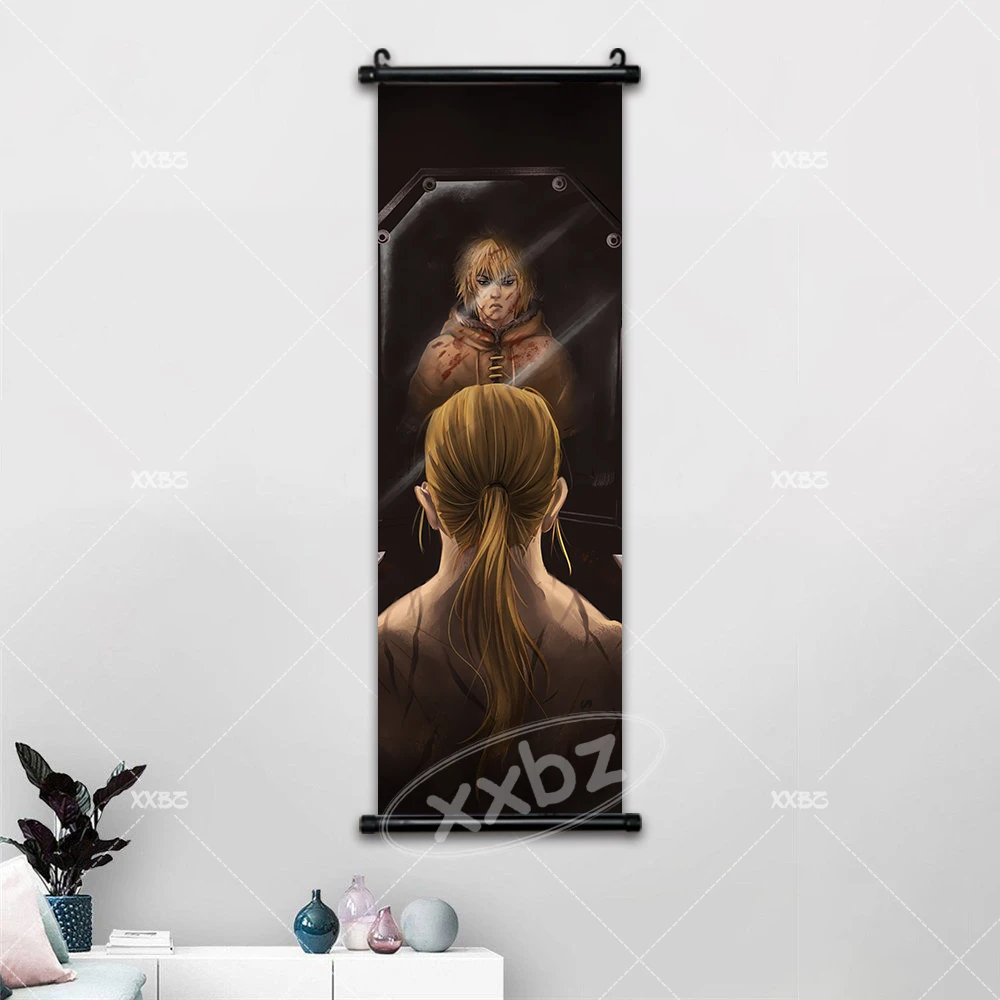 Vinland Saga Anime Wall Art: Thorfinn & Askeladd Decor Canvas Poster