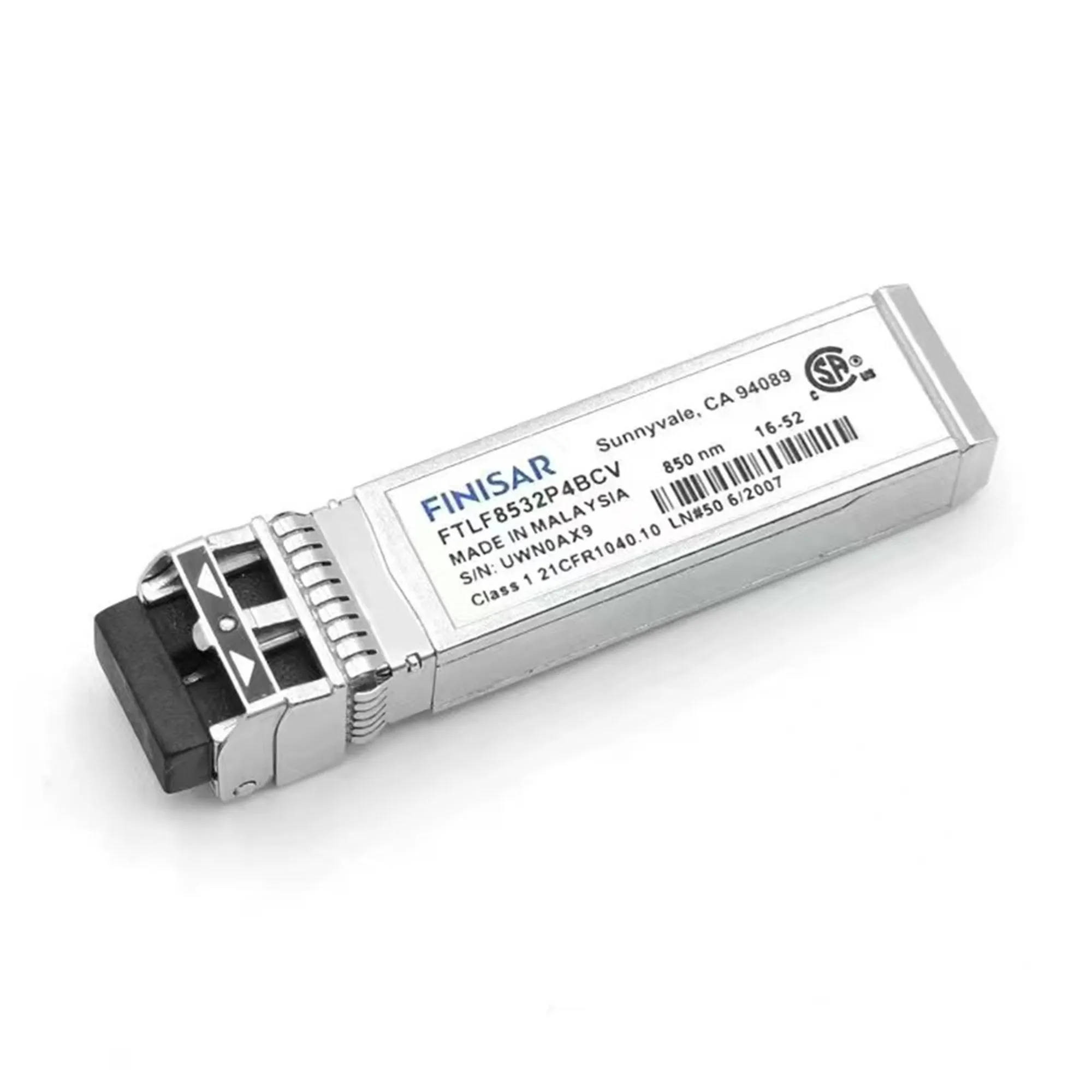 FINISAR SFP 32GB Transceiver FTLF8532P4BCV 850nm Multimode LC SFP28 32G Fibre Channel Module вычислительный модуль orange pi compute module 4 2gb ram 32gb emmc