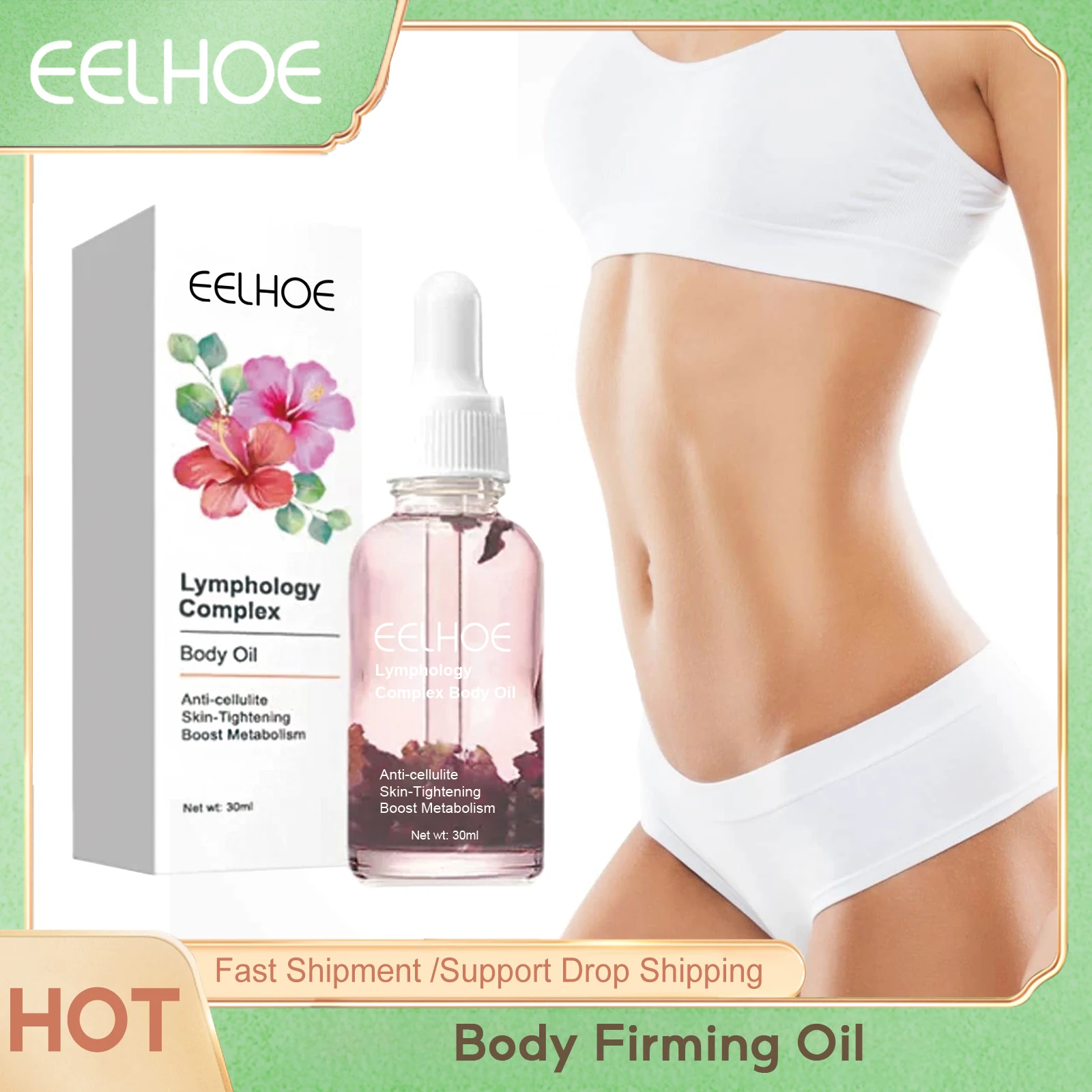 Body Oil Slimming Massage Belly Tightening Serum Anti Cellulite Firming Cream Body Shaping Massage Oil Nourishing Body Oil 30ml