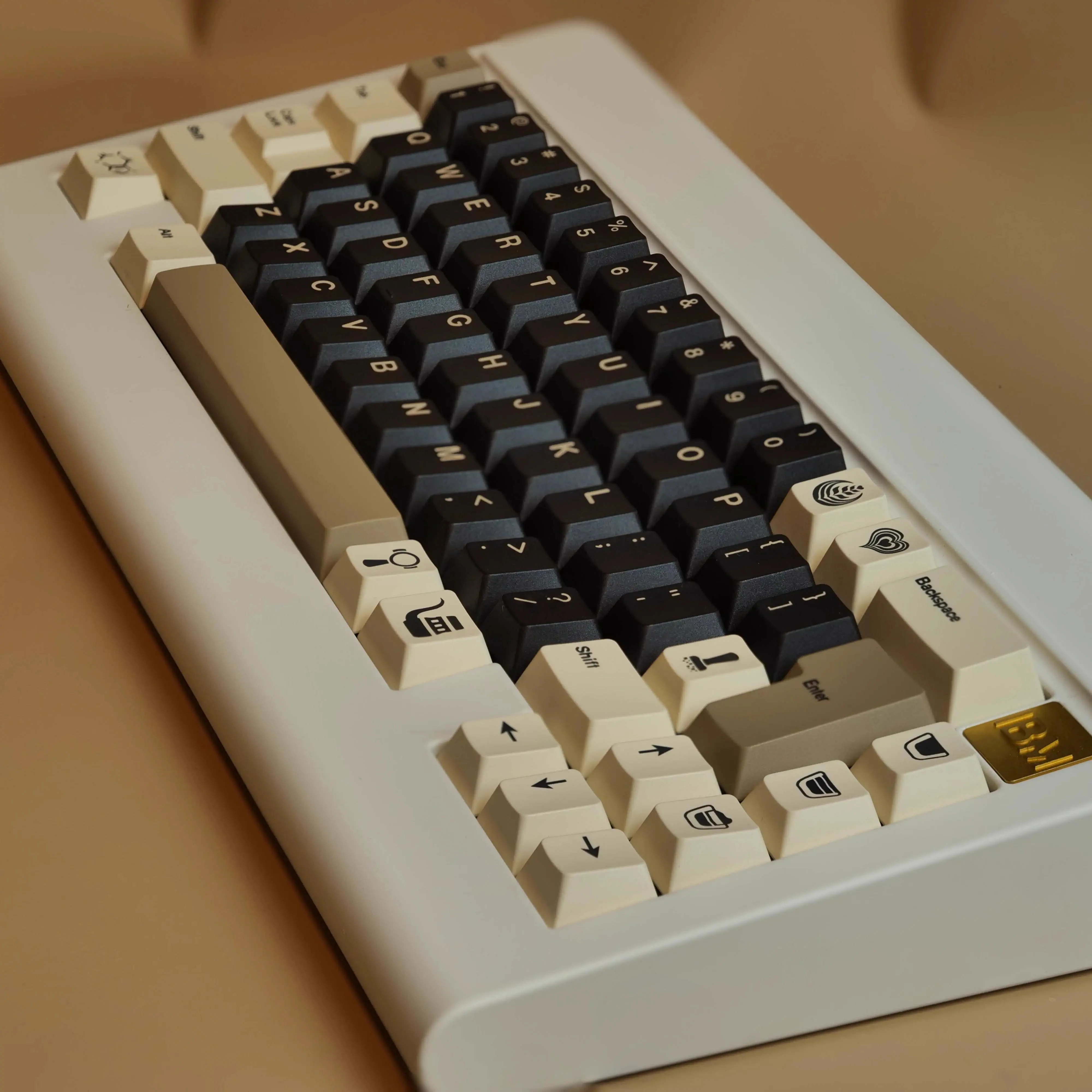 Milkyway Barista Keycaps Lados Sublimação Dye Cherry Perfil Keycap 61 64 68 75 84 87 96 980 104 108 Conjunto - Imagem 3