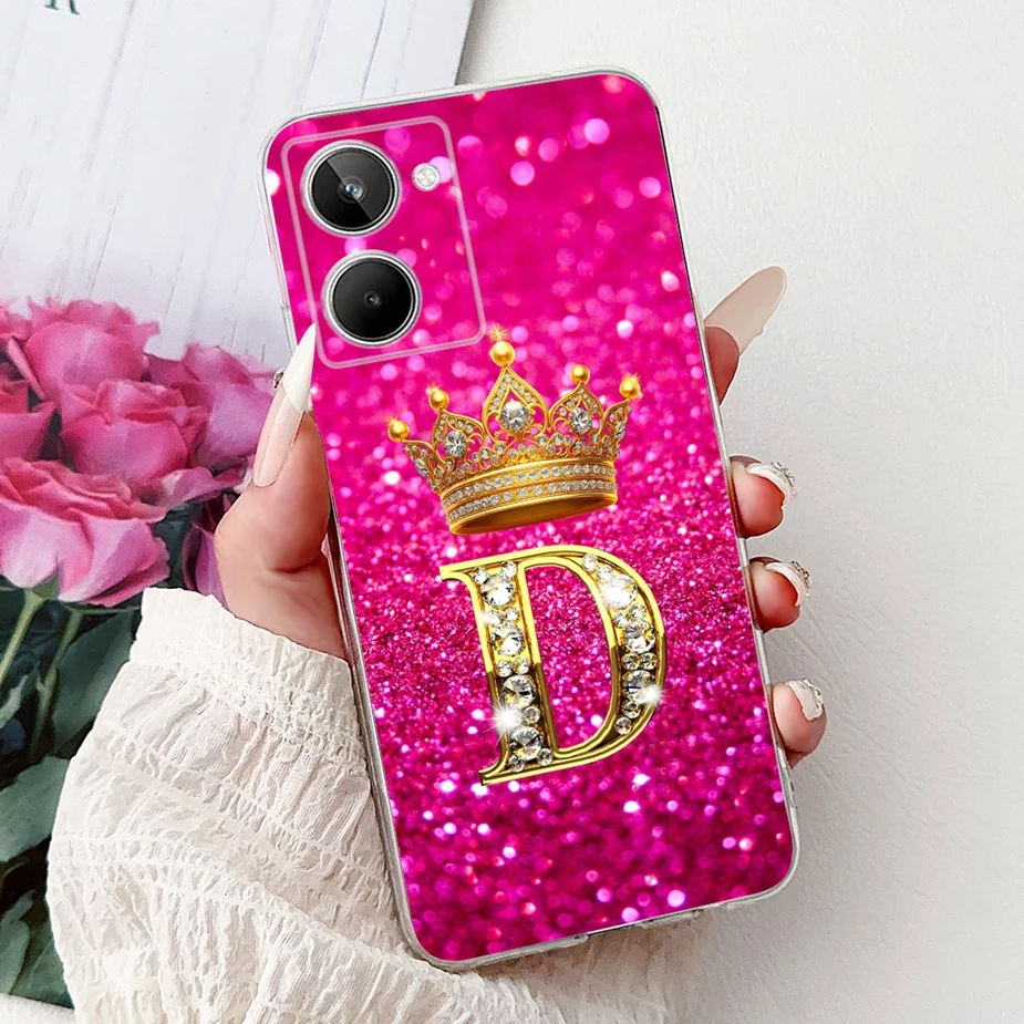 Stylish Letters Clear Silicone Phone Case Soft Shell