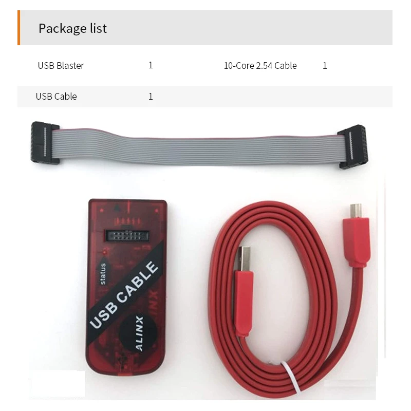 Alinx Al321 Platform Cable Usb Blaster For Xilinx Fpga Jtag Program