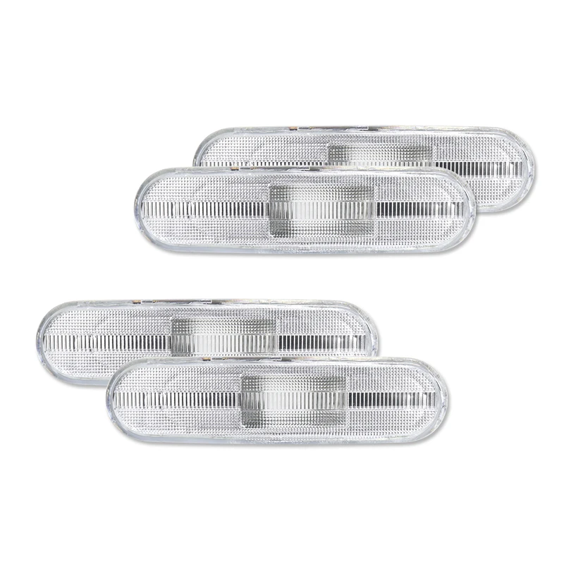 Enhanced Car Front & Rear Bumper Side Marker Light and Fender Flare Lamp Shell Housings