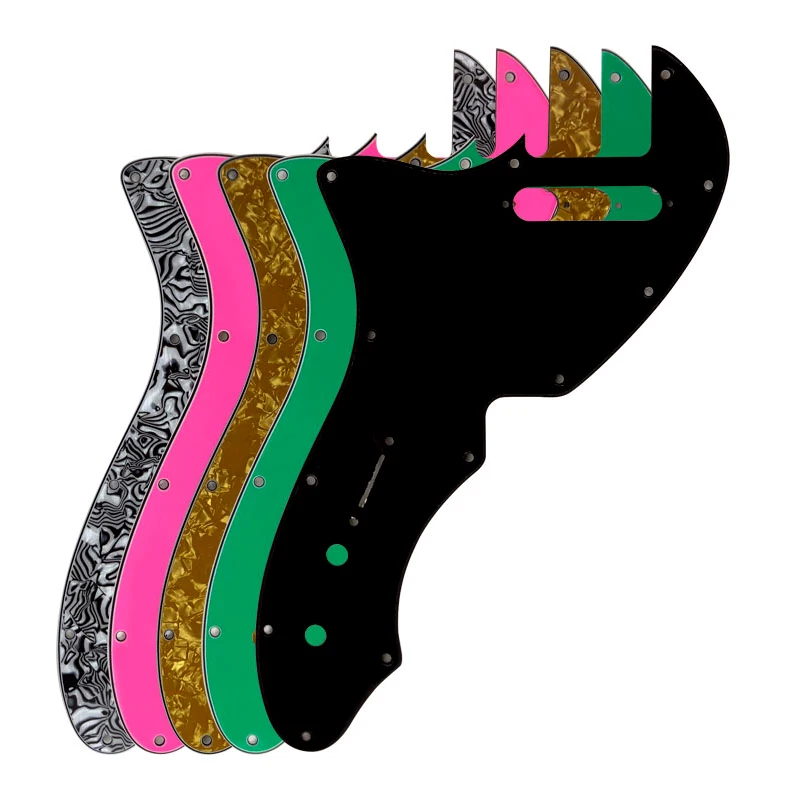 

Feiman Custom Guitar Parts - For Left Handed US Tele 69 Thinline Guitar Pickguard Scratch Plate Multicolor Choice Flame Pattern