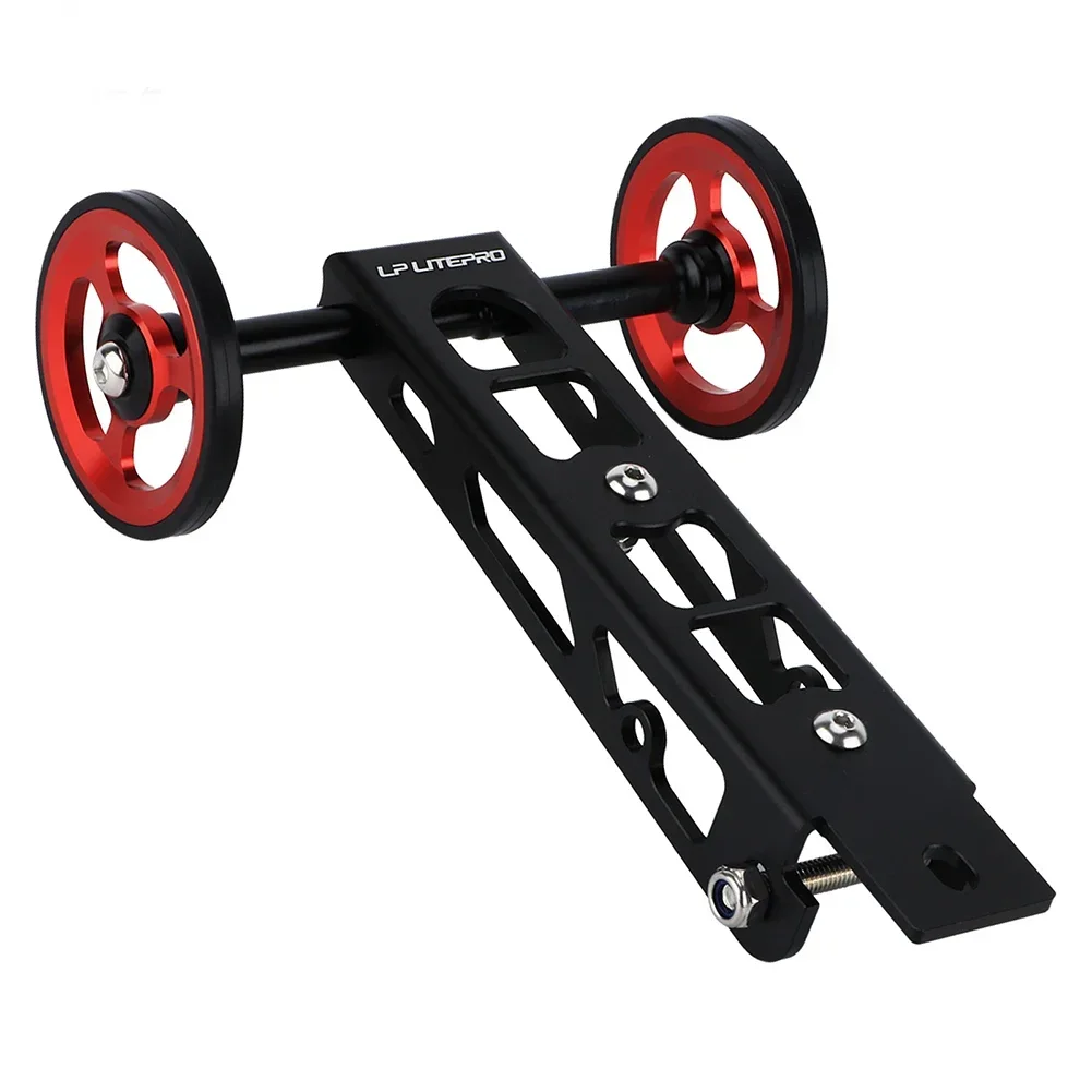 Convenient and Reliable Easy Wheel for RHINE Birdy 123 Series Folding Bike Rear Rack Ezwheel Improved Performance bicycle parts