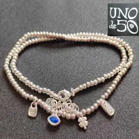 2024 Selling Exquisite High Quality UNO DE 50 Fashion Classic 925 Necklace Jewelry Romantic Holiday Gift 1