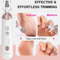 Professional Portable Electric Nail File Set 5 Speeds Hand Foot Care Tool for Calluses Thick Nails Grind Trim Polish Cuticle 2