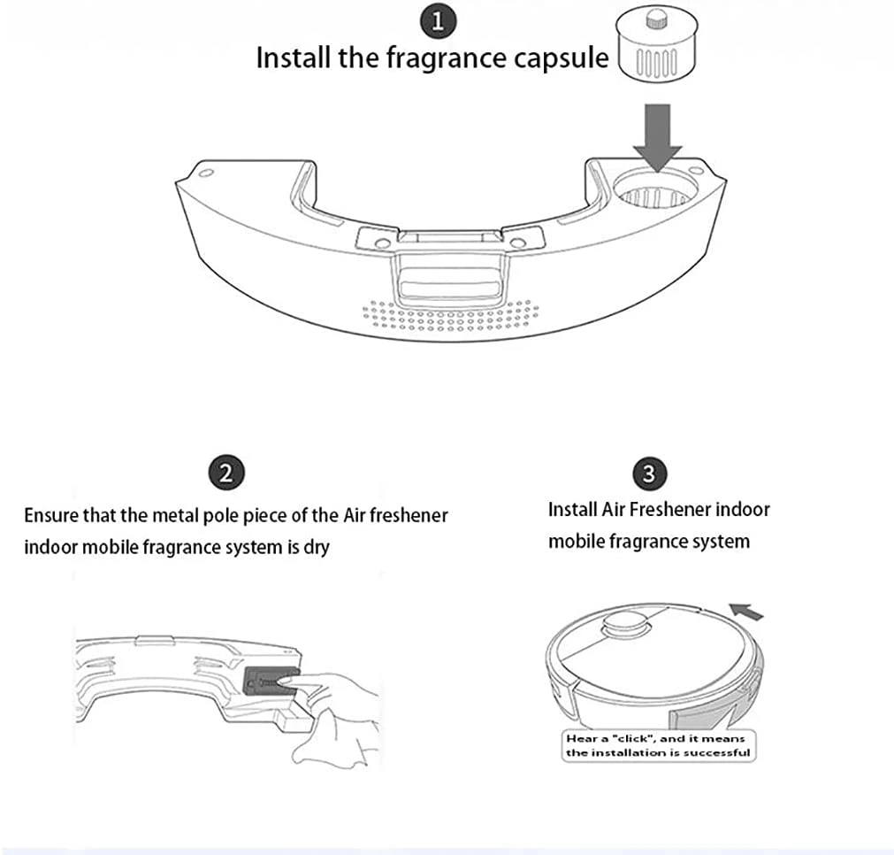 Description Picture 5 of itemFragrance Capsules Air Freshene For Ecovacs Debot OZMO T9 Max / Power / Aivi X1 T10 Plus Robotic Vacuum Cleaner Accessories