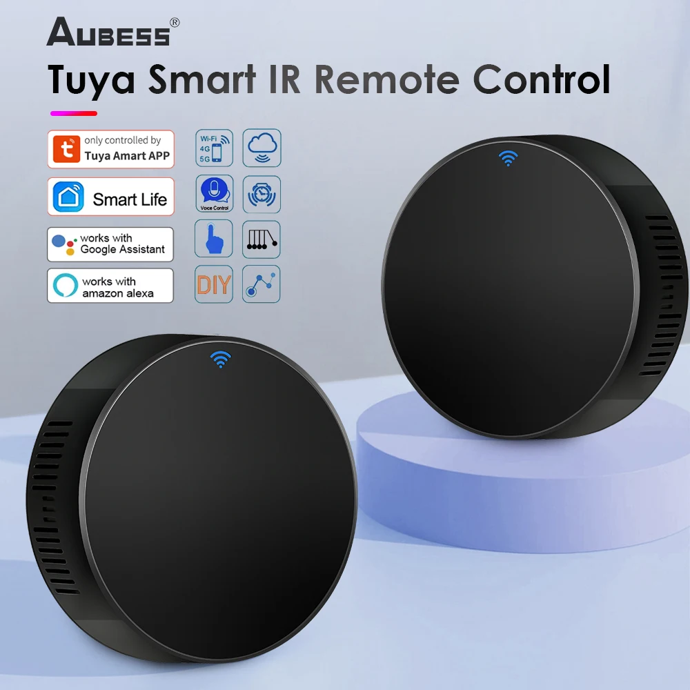 

Tuya WiFi IR Remote Control Smart Universal Infrared Remote For TV DVD Work With Alexa Home And Smart Life App