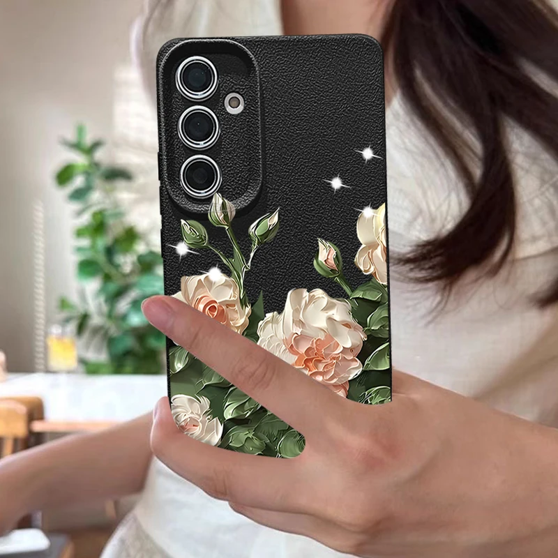 Elegant Rose Flower Phone Case - Stylish Protective Cover