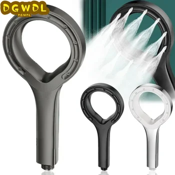 Soffione doccia a spruzzo per bagno Doccia portatile pressurizzata Miscelatore booster a pannello grande Accessori per rubinetti per doccia da bagno Strumento da bagno 1