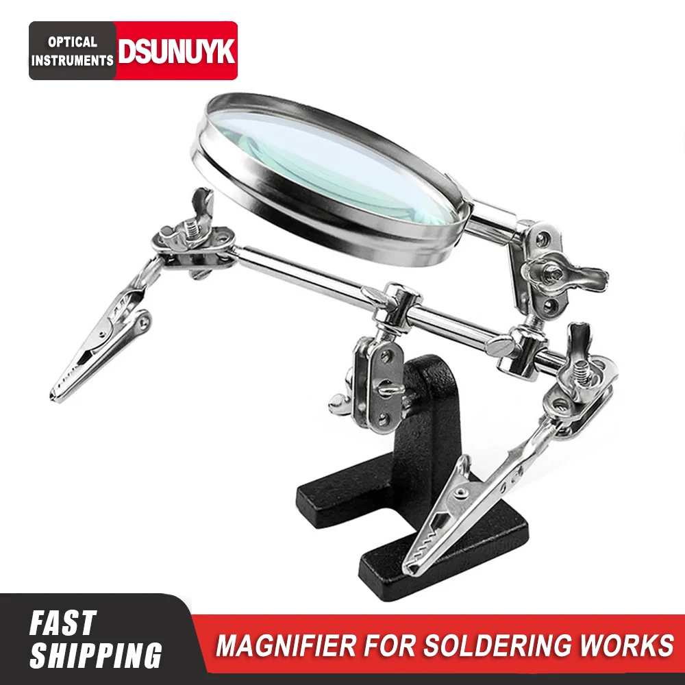 5XMagnifiersforSolderingWorksElectronicWeldingMagnifierWelding