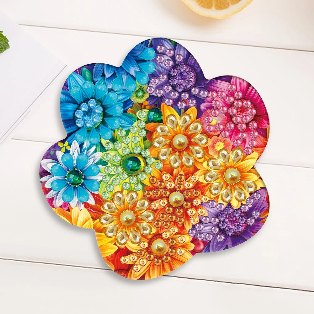 Crystal Gem Stone Fridge Magnets Wooden Cat Diamond Painting Bottle Opener Rhinestones Bottle Opening Tool  for Adults Beginner