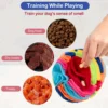 Interactive Dog Toys Snuffle Ball for Dogs Encourage Natural Foraging Skills, Snuffle Ball Dog Puzzle Toys Treat Ball for Large 5