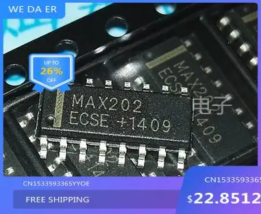 

Free shipping new% MAX202ECSE SOP-16