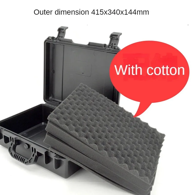 Profesional Tool Case Box Plastic Waterproof Multifunctional Hard Case Tool Storage Box Shockproof Organizer Suitcase Stackable 3