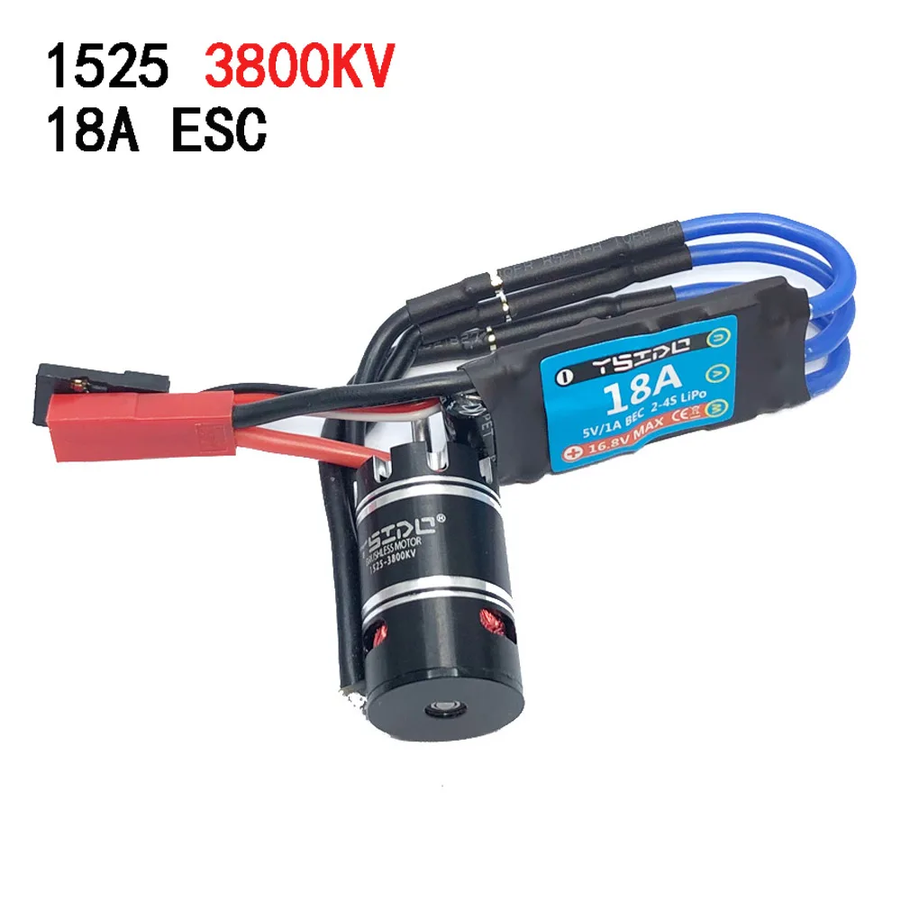 High-Performance Mini Brushless Motor & ESC Combo for RC Cars