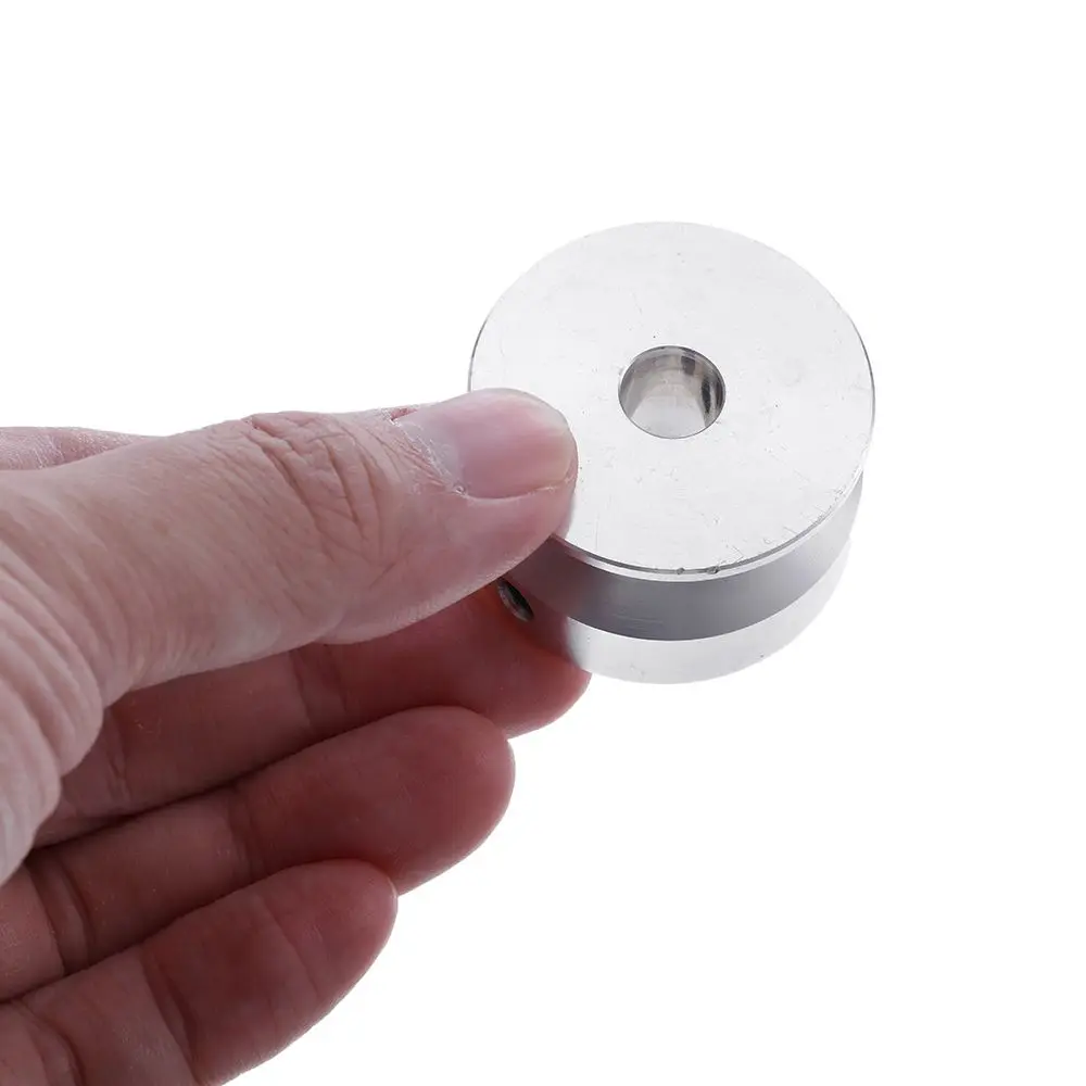 40MM Single Groove Pulley A Type Spindle Pulley Wheels 8-20MM Fixed Bore for Spindle Motor Round Belt